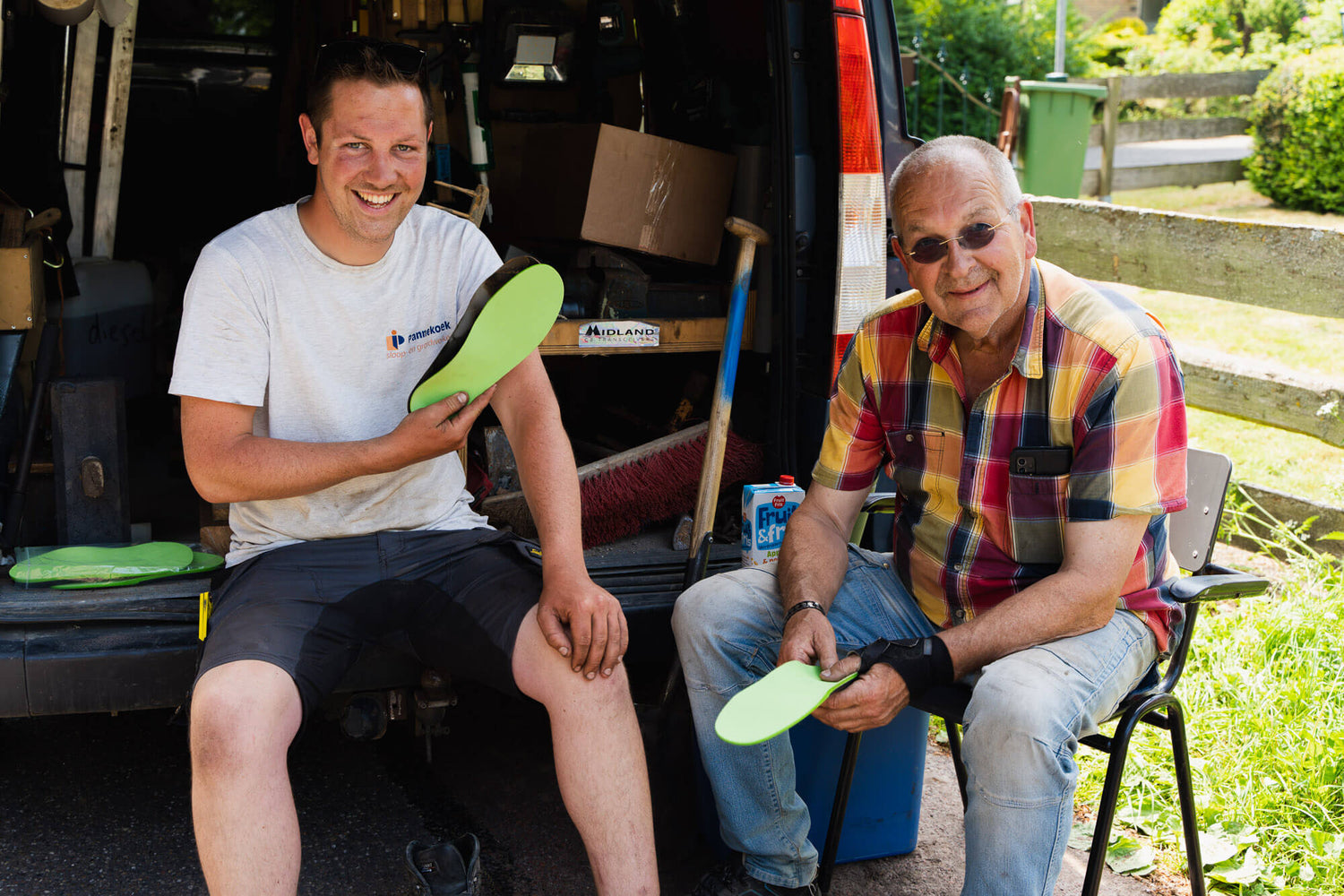 comfortabele inlegzooltjes