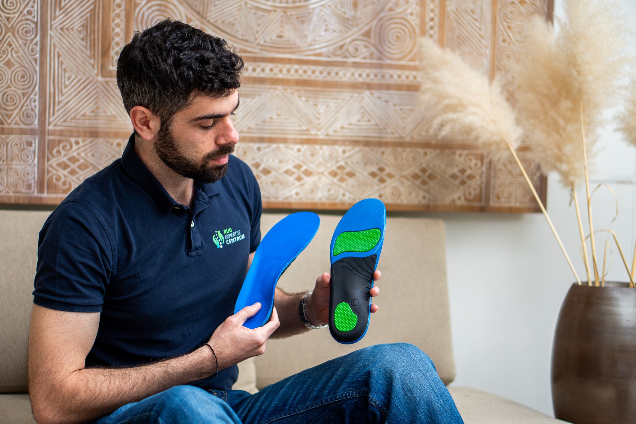 Ergonomische Sport- en werkzooltjes