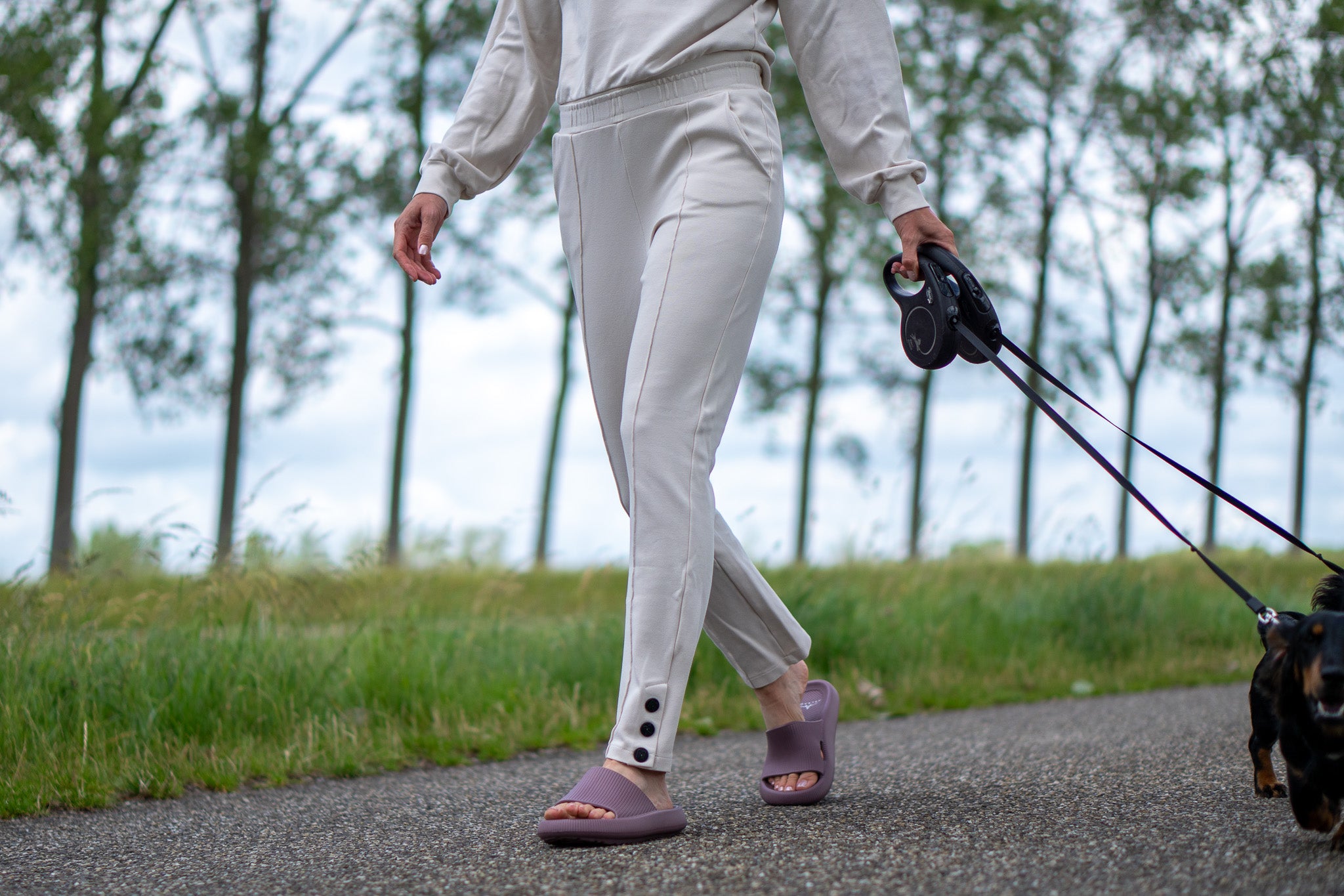 ARCKADS ergonomische slipper paars