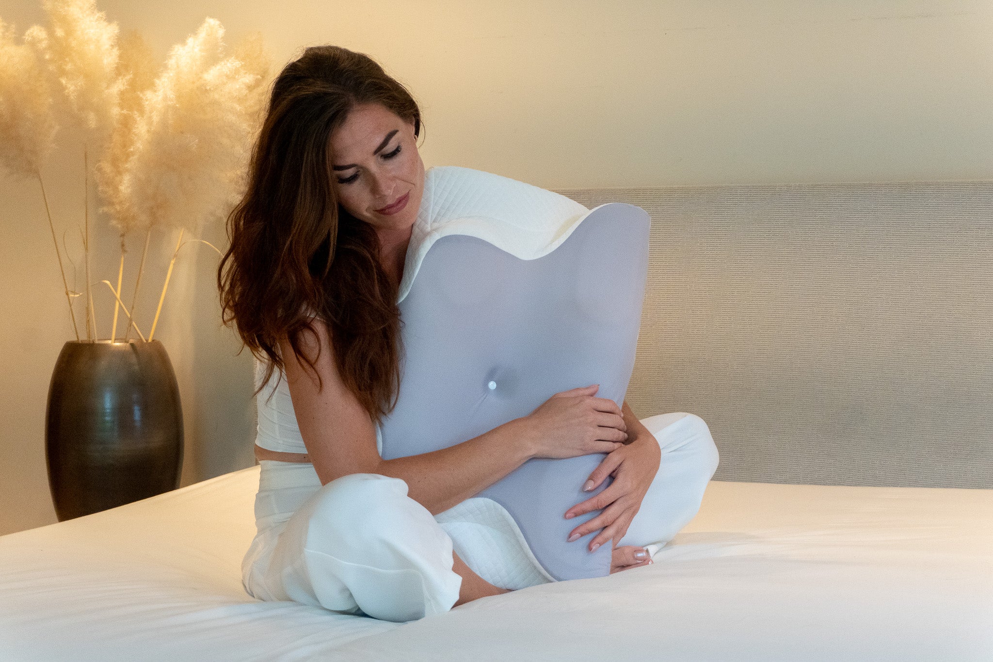 Ergonomisch vlinderkussen + ARCKADS ergonomische slippers Combipakket